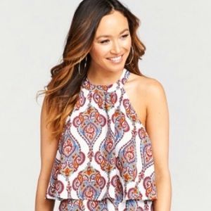 Show Me Your Mumu Mateo Tie Back Tie Magic Lanterns